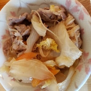 豚もものすき焼き